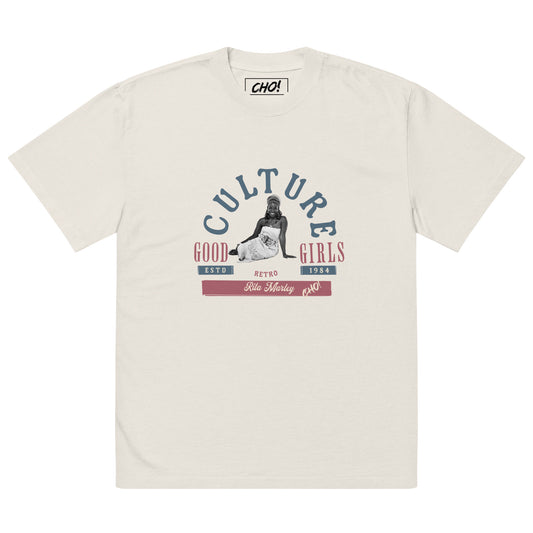 Rita Marley Retro Good Girls Culture 40th Anniversary oversized faded t-shirt