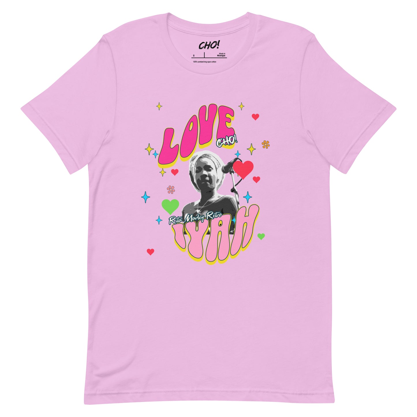 Rita Marley Retro Love Iyah unisex t-shirt
