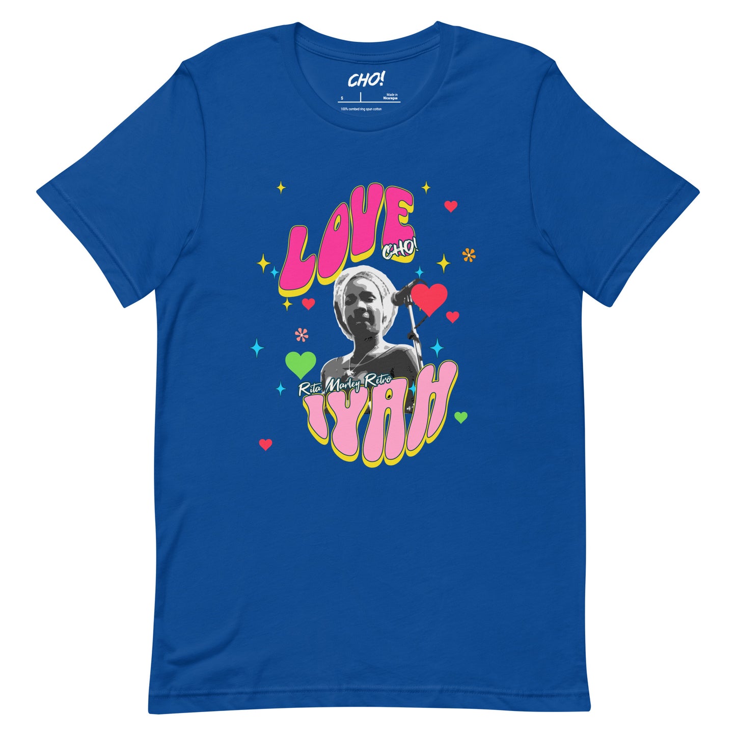 Rita Marley Retro Love Iyah unisex t-shirt