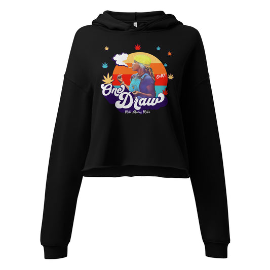 Rita Marley Retro One Draw crop hoodie