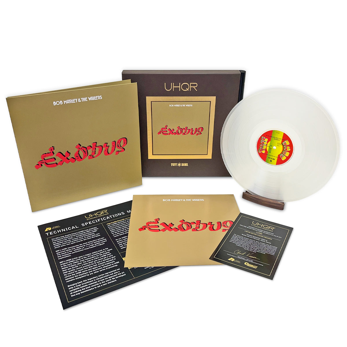 Bob Marley & The Wailers' Exodus UHQR Clarity Vinyl