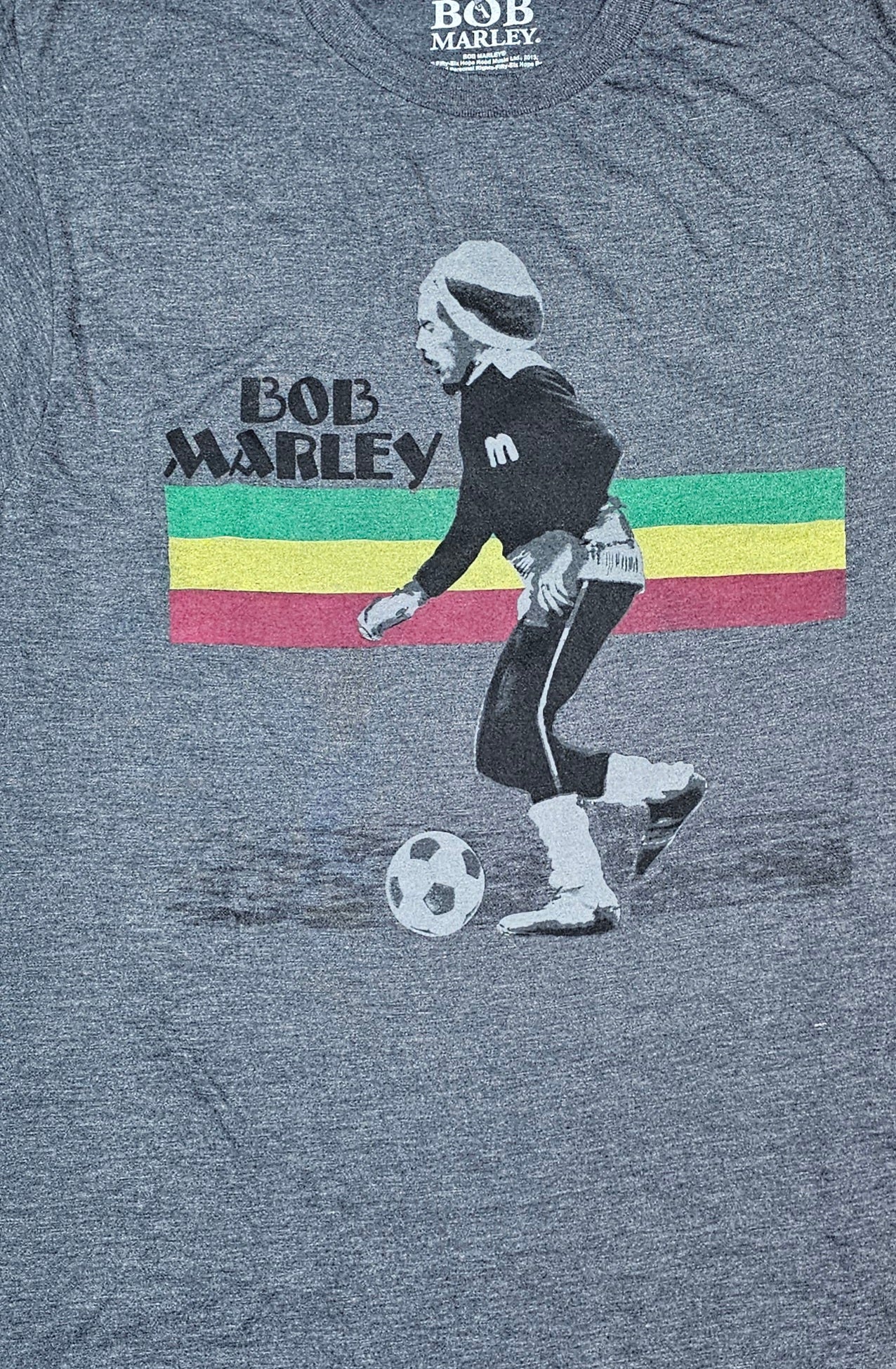 Bob Marley Football T Shirt