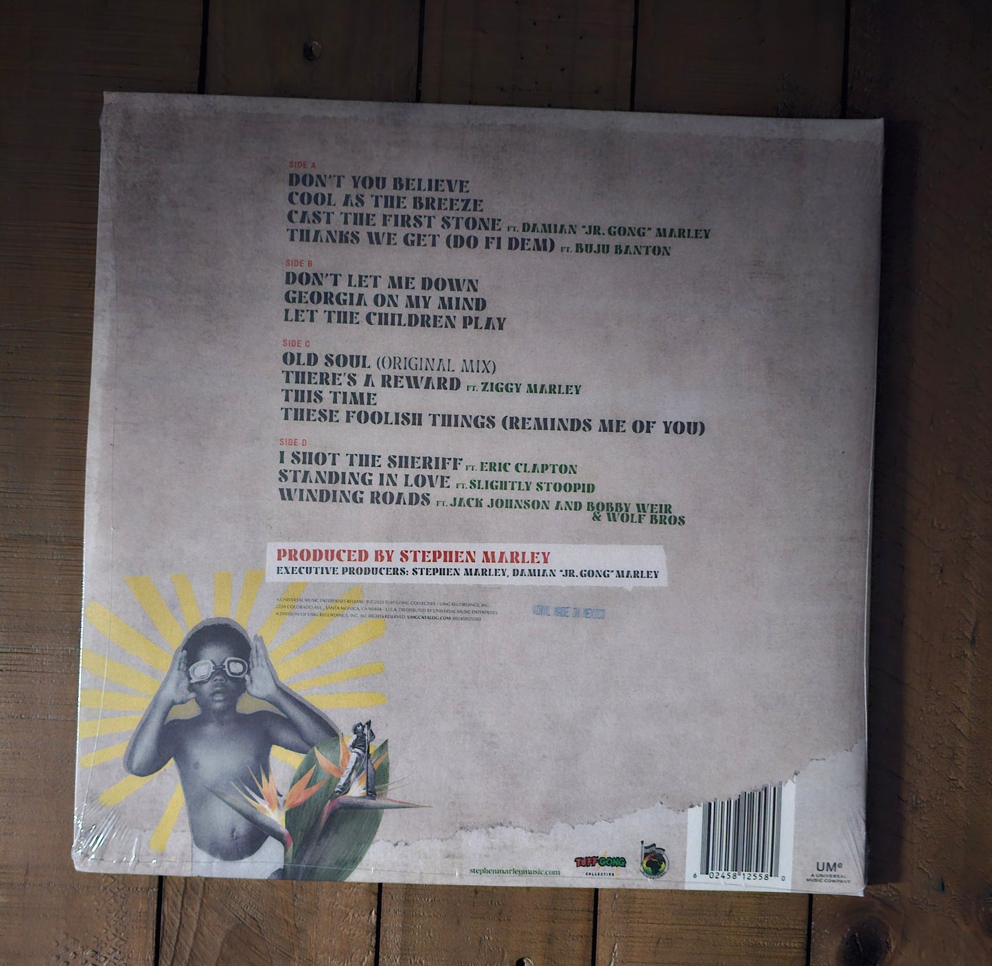 Stephen Marley "OLD SOUL" (2LP) vinyl album