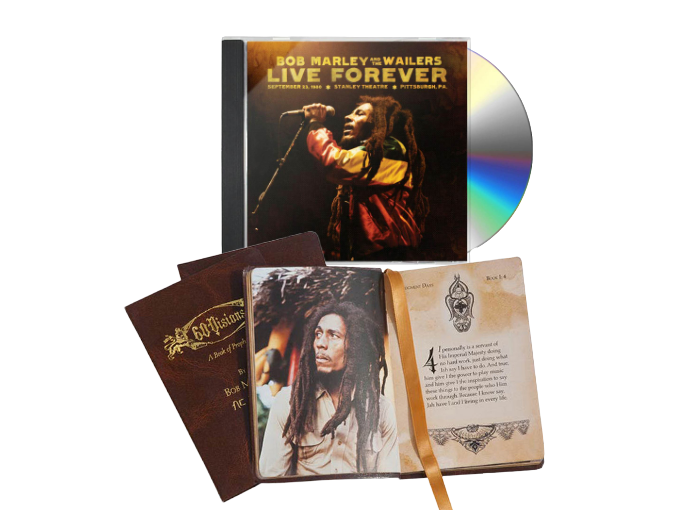 Bob Marley Live Forever Collector's Set