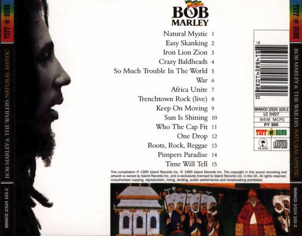Natural Mystic CD- Bob Marley & the Wailers