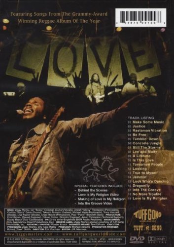 Ziggy Marley: Love Is My Religion Live DVD