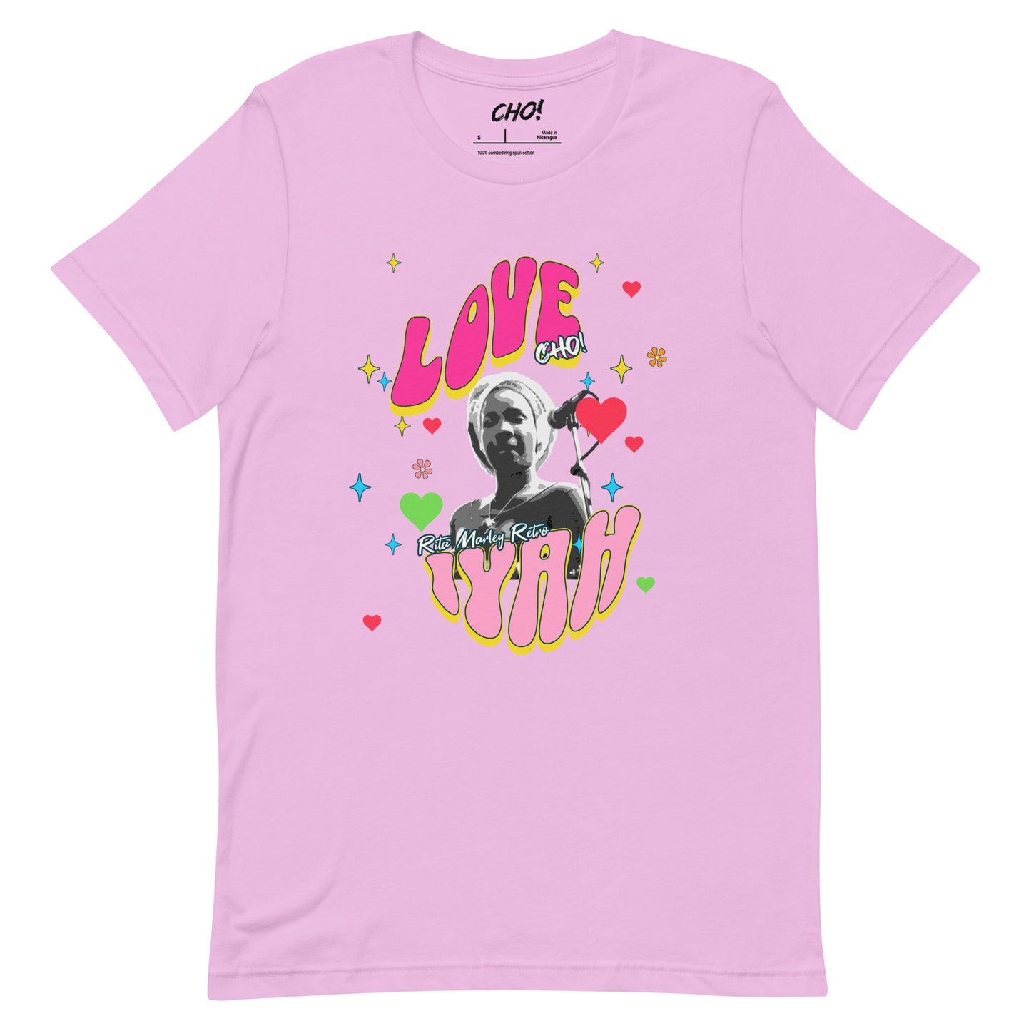 Rita Marley Retro Love Iyah Unisex t-shirt