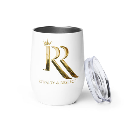 Royalty & Respect stainless steel wine tumbler